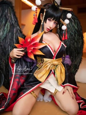 Feather Rain - Ebony Tengu