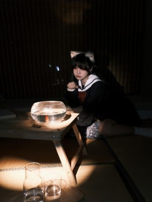 [Hoshino Qira] Gadis itu menangkap ikan sepulang sekolah
