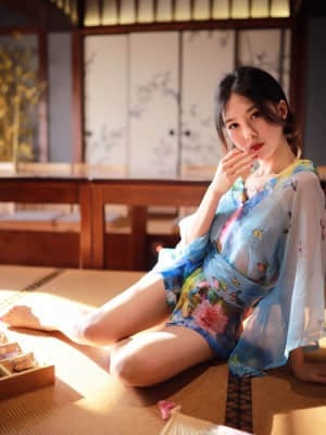 do un ian gl i adalah no.020 air biru kimono