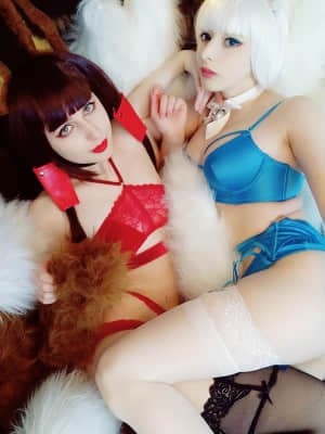 Mikomi Hokina & Gumiho Kospiay - Kaga x Akagi