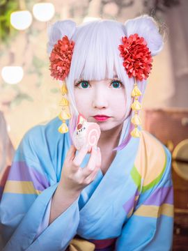 "Pelayan Naga Keluarga Kobayashi" Kangna Yukata C O S P L A Y
