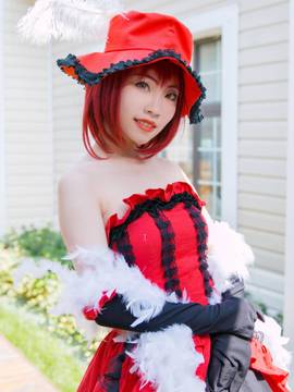 "Đen Deacon" Lady Red Angelina I Give C O S P L A Y