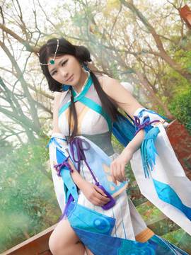 "Onmyoji Mobile Game" delapan ratus bhikkhuni c o s p l a y