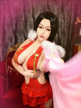"One Piece" untuk merayakan ulang tahun ke 15 One Piece - Quea Boya Hancook C O S P L A Y Y