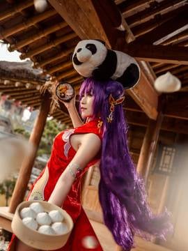 "Ranma 1-2" Shan Pu, keturunan perempuan heroik, telah berpartisipasi dalam c o s p l a y