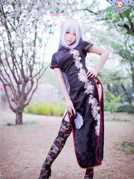 "Vocaloid" Haku Cheongsam Versi C O S P L A Y