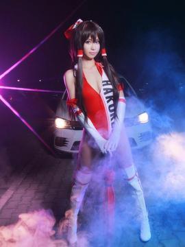 "Proyek Oriental" Boli Lingmeng Racing Girl Version C O S P L A Y