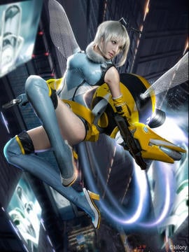 "Bee Bee" Liuli Bee Combat mengatakan C o s p l a y