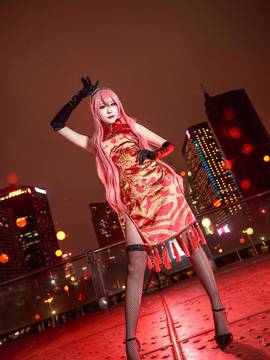Ruang dansa "vokaloid" di ujung Luka Hongyu Cheongsam C O S P L A Y