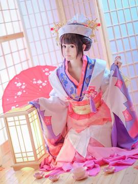 "Onmyoji Mobile Game" Sakura Demon Awakening C O S P L A Y