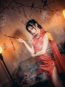 "Favorit Swordsman Online Versi 3" Yao Zifeng Junniang Cheongsam C O S P L A Y Y