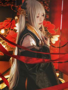 "Nasib Grand Order" mencium darah darah Qing ji c o s p l a y