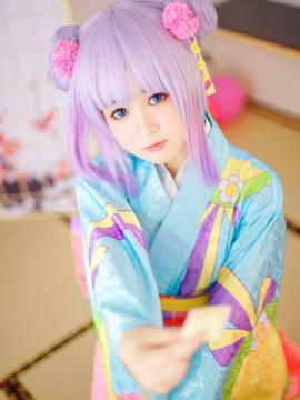 "Pelayan Naga Keluarga Kobayashi" Kangna Kimono C O S P L A Y
