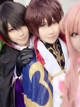 "Lelouch yang memberontak" Yufei Suzaku CC Lelouch C O S P L A Y