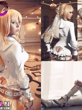 [DeBarmonica] Sabre Bride Cosplay dari Helly von Valentine