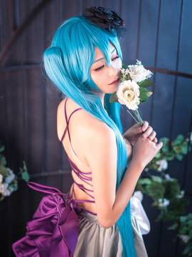 "Vocaloid" Hatsune Miku Happiness and Safety ủy Ban an toàn c o s p l a y