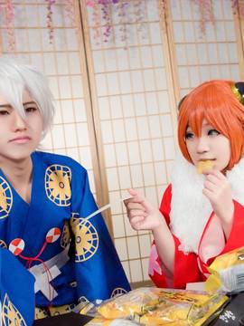 "Gintama" mengucapkan selamat tahun baru kepada semua orang!