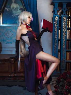 "Fate Grand Order" Black Joan of Arc Dress Cosplay