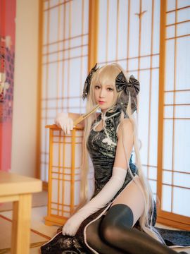 "Fate of the Sky" qongmei cheongsam cosplay