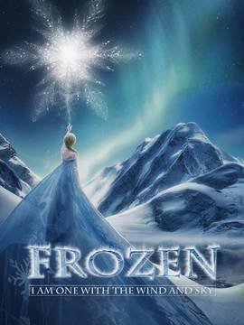 Cosplay "Frozen" Elsa Princess Dress