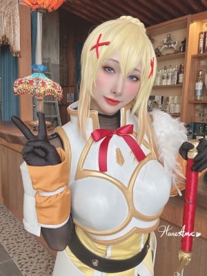 Hane ame mưa -konosuba bóng tối