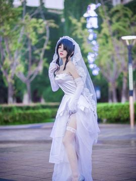 Tokisaki Kurosan-Gaun Pernikahan Cos