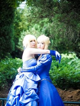 "Long Night of Destiny" gaun pengantin ulang tahun ke -10 Seba c o s play