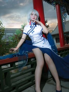 "Vocaloid" China Yanhe Blue dan White Porcelain Ver C O S P L A Y