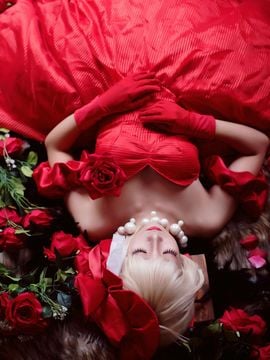 《FateExtra》 Sabre Red Like Roses 礼服 C O S P L A Y