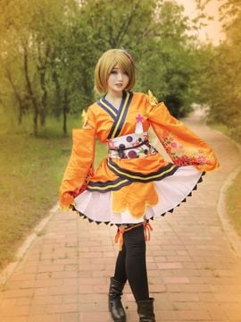 Angelic Angel Koizumi Hanayo Kimono C O S