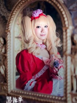 "Black Diacon" Elizabeth Middleford Red Dress C O S P L A Y