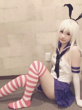 [Xi Daidai] Cosplay Shimakaze (tanpa sensor)