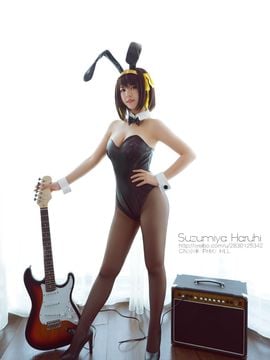 Suzumiya haruhi gadis hitam c o s