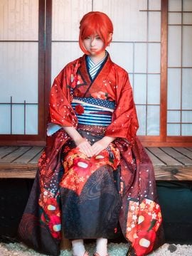 Nishikino maki hari pertama kimono ver c o s