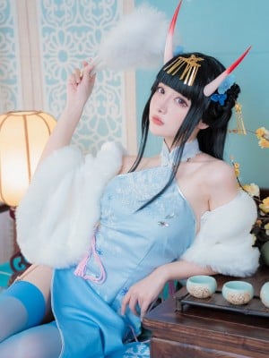 [Clo màu tím] - Ứng cử viên Cheongsam