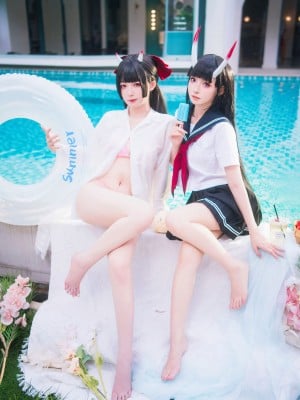 Fengjiang ＊ Zumuzi Nengdian x Rượu vang và đồ bơi âm hộ