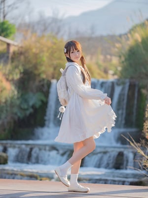 [Shizuku (Hara Mono Meow)] Gaun putih dengan busa