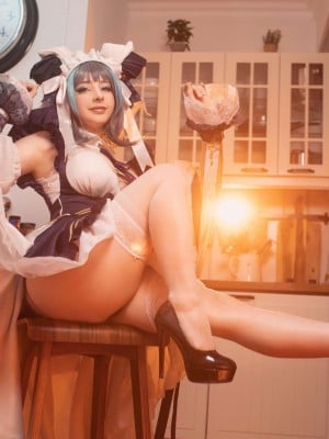Mikomi Hokina - Cheshire (Azur Lane) (tidak lengkap)
