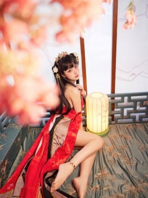Deer hươu Shika - vương miện Yixian Phoenix và áo choàng