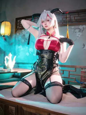 Yukako - Azur Blue Route Egil Cheongsam