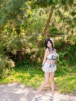 Yiko Moist Rabbit 2025 Baju Renang Edisi Terbatas Liburan Tepi Laut Tifa