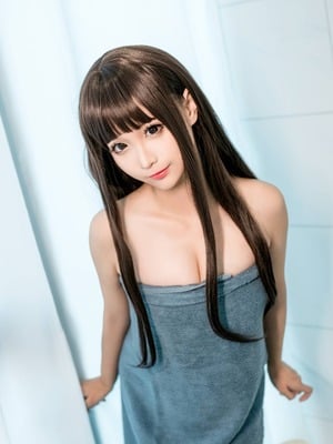 Silly Momo - Handuk Mandi Abu-abu Edisi Momo True Love