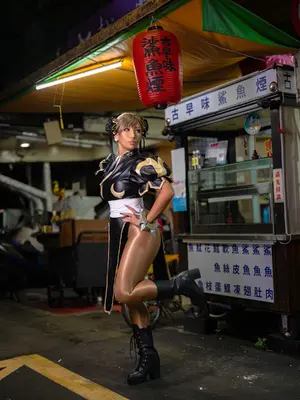 [nonsummerjack] Chun-Li Hitam