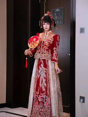 Rinajiao NO.264 Bunga dan Lilin Kamar Pengantin [180P]